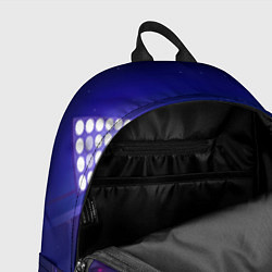 Рюкзак Leeds United ночное поле, цвет: 3D-принт — фото 2