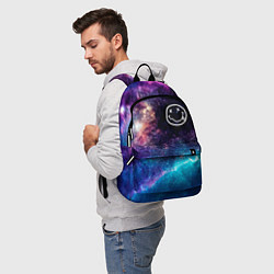 Рюкзак Nirvana space rock, цвет: 3D-принт — фото 2