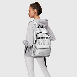Рюкзак Arsenal sport на светлом фоне посередине, цвет: 3D-принт — фото 2