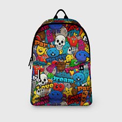 Рюкзак Dream love party, цвет: 3D-принт — фото 2