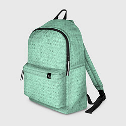 Рюкзак Светлый зелёный в мелкую полосочку, цвет: 3D-принт
