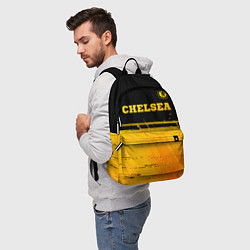 Рюкзак Chelsea - gold gradient посередине, цвет: 3D-принт — фото 2