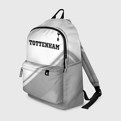 Рюкзак Tottenham sport на светлом фоне посередине, цвет: 3D-принт