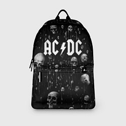 Рюкзак AC DC - черепа с подтеками, цвет: 3D-принт — фото 2