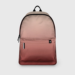 Рюкзак Градиент бежевый в красный, цвет: 3D-принт — фото 2