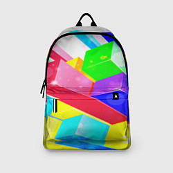 Рюкзак Цветные столбы, цвет: 3D-принт — фото 2