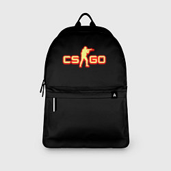 Рюкзак CSGO огненное лого, цвет: 3D-принт — фото 2