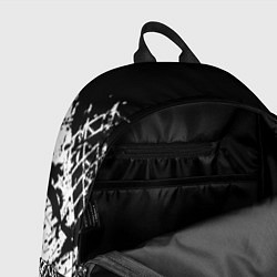 Рюкзак Ниссан: следы от шин, цвет: 3D-принт — фото 2