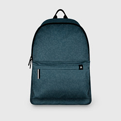 Рюкзак Текстурированный тёмный сине-зелёный, цвет: 3D-принт — фото 2