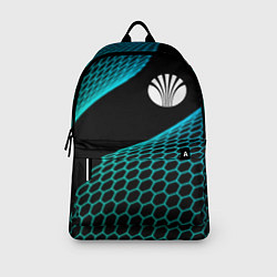 Рюкзак Daewoo electro hexagon, цвет: 3D-принт — фото 2