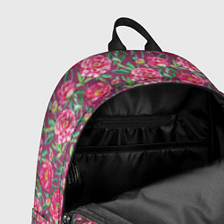 Рюкзак Пионы и шмели, цвет: 3D-принт — фото 2