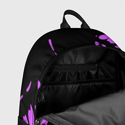 Рюкзак Фиолетовая абстракция, цвет: 3D-принт — фото 2