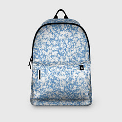 Рюкзак Пёстрый бело-голубой, цвет: 3D-принт — фото 2