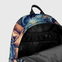 Рюкзак Джинсовая рванина - модный тренд, цвет: 3D-принт — фото 2