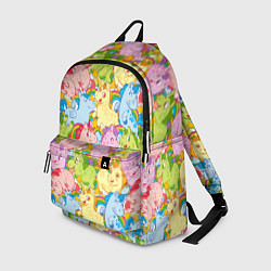Рюкзак Разноцветные единороги, цвет: 3D-принт