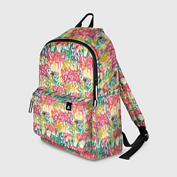 Рюкзак Граффити с подтёками, цвет: 3D-принт