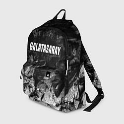 Рюкзак Galatasaray black graphite, цвет: 3D-принт