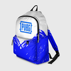 Рюкзак PUBG синие краски, цвет: 3D-принт
