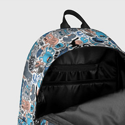 Рюкзак Дудл животные и монстры, цвет: 3D-принт — фото 2