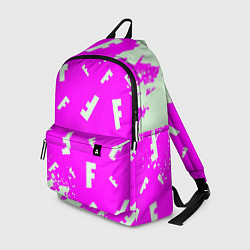 Рюкзак Fortnite pattern pink, цвет: 3D-принт