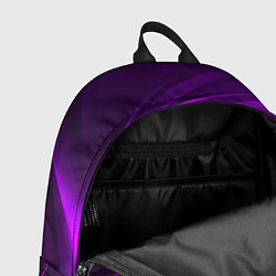 Рюкзак Fortnite neon stripes angles logo, цвет: 3D-принт — фото 2