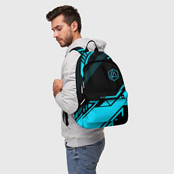 Рюкзак Linkin park geometry, цвет: 3D-принт — фото 2
