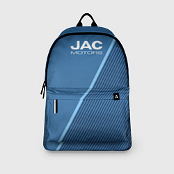 Рюкзак Jac motors сине-голубой с полосой, цвет: 3D-принт — фото 2
