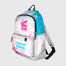 Рюкзак Tokyo Ghoul neon gradient style по-центру, цвет: 3D-принт