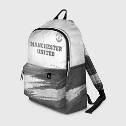 Рюкзак Manchester United - white gradient посередине, цвет: 3D-принт