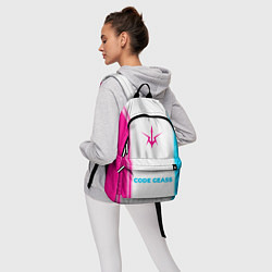 Рюкзак Code Geass neon gradient style по-центру, цвет: 3D-принт — фото 2