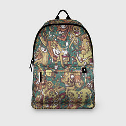 Рюкзак Монстры и девушки, цвет: 3D-принт — фото 2