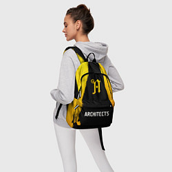 Рюкзак Architects - gold gradient по-центру, цвет: 3D-принт — фото 2