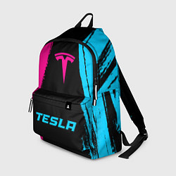 Рюкзак Tesla - neon gradient по-центру, цвет: 3D-принт