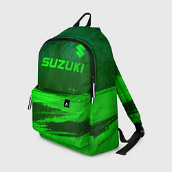 Рюкзак Suzuki - green gradient посередине, цвет: 3D-принт