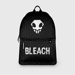 Рюкзак Bleach glitch на темном фоне по-центру, цвет: 3D-принт — фото 2