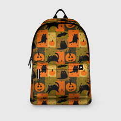 Рюкзак Хэллоуин мозаика, цвет: 3D-принт — фото 2