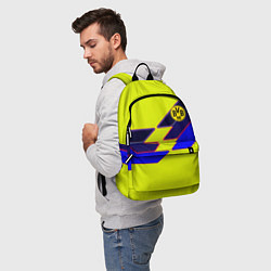Рюкзак Боруссиа текстура спорт, цвет: 3D-принт — фото 2
