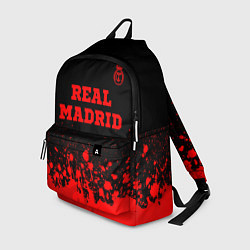 Рюкзак Real Madrid - red gradient посередине, цвет: 3D-принт