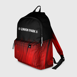 Рюкзак Linkin Park 2024 red plasma, цвет: 3D-принт