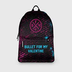 Рюкзак Bullet For My Valentine - neon gradient по-центру, цвет: 3D-принт — фото 2