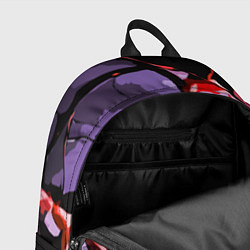 Рюкзак Красный разлом в камне, цвет: 3D-принт — фото 2