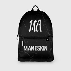 Рюкзак Maneskin glitch на темном фоне по-центру, цвет: 3D-принт — фото 2