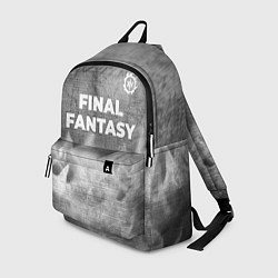 Рюкзак Final Fantasy - grey gradient посередине, цвет: 3D-принт