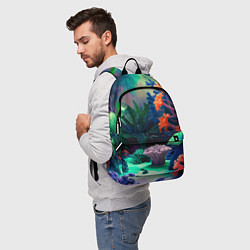 Рюкзак Морское дно с кораллами, цвет: 3D-принт — фото 2