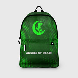 Рюкзак Angels of Death - green gradient по-центру, цвет: 3D-принт — фото 2