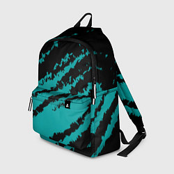 Рюкзак The color is black and light blue, цвет: 3D-принт