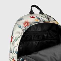 Рюкзак Паттерн с переплетением цветов, цвет: 3D-принт — фото 2