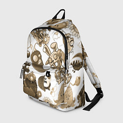 Рюкзак Растения против зомби в бежевых тонах, цвет: 3D-принт