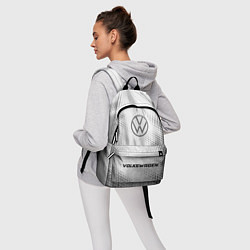 Рюкзак Volkswagen - white gradient по-центру, цвет: 3D-принт — фото 2