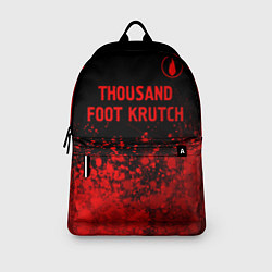 Рюкзак Thousand Foot Krutch - red gradient посередине, цвет: 3D-принт — фото 2